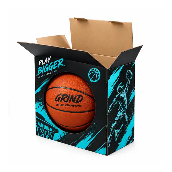 black basketball packaging box